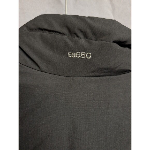 Eddie Bauer Puffer Vest Men's Large Red Black Plaid Goose Down EB 650 Full Zip - Picture 3 of 9